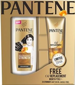 Pantene Shampoo and hair oil