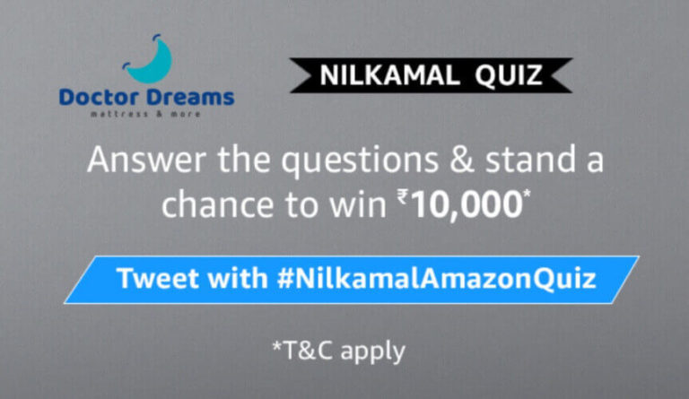 Amazon-Nilkamal-Quiz