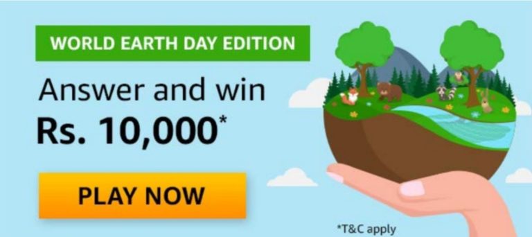 Amazon World Earth Day Edition Quiz