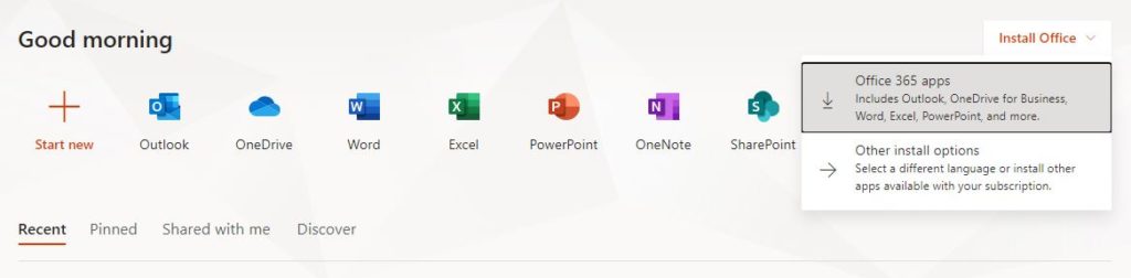 Microsoft Office Home Install