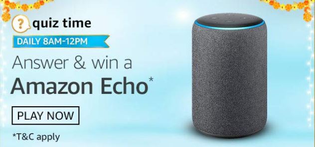 Amazon Quiz Answers Today Amazon Echo