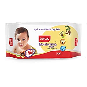 LuvLap Paraben Free Baby Wipes with Jojoba Oil (72 Wipes AllTrickz.jpg