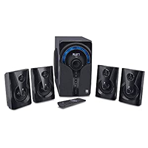 iBall Thunder 4.1 Multimedia Speaker with Bluetooth   Remote Control AllTrickz.jpg