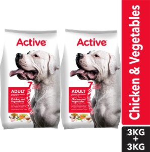 Active  Buy 1 Get 1 Free  Adult Chicken and Vegetables Vegetable 6 kg  2x3 kg  Dry Adult Dog Food AllTrickz.jpg