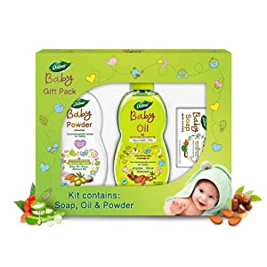 Dabur Baby Gift Pack  3 pieces    Daily baby care essentials with No Harmful Chemicals  AllTrickz.jpg