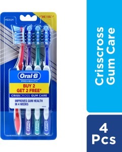 Oral B Crisscross Gum Care Medium Toothbrush 4 Toothbrushes  AllTrickz.jpg