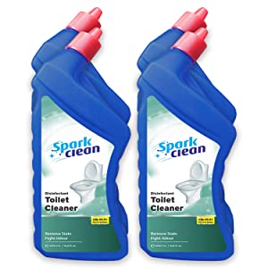 Spark Clean Disinfectant Toilet Cleaner   1 L   Pack of 4 AllTrickz.jpg