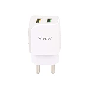 R NXT RX 202 2.1A Dual USB Adapter  White  AllTrickz.jpg