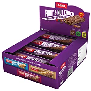 Unibic Snack bar Fruit and Nut Choco Pack of 12 AllTrickz.jpg