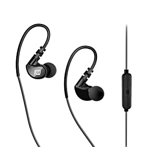 MEE Audio EP X1 GYBK in Ear Sports Headphones with Microphone and Remote  Gray and Black  AllTrickz.jpg