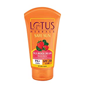 Lotus Safe Sun Sunblock Cream SPF 20 PA  AllTrickz.jpg