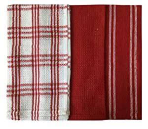 Lushomes Super Absorbent and Soft Red Kitchen Towels  13 AllTrickz.jpg