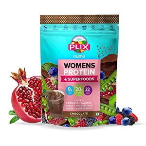 Plix Olena Womens Protein Superfoods for hormonal balance weight management and healthy hair skin AllTrickz.jpg