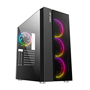 Ant Esports ICE 511MT Mid Tower Mesh Gaming Cabinet Computer Case Supports E ATX AllTrickz.jpg