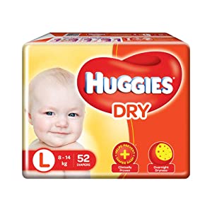 Huggies New Dry Large Size Diapers  52 Counts  AllTrickz.jpg