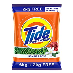 Tide Plus Double Power Detergent Washing Powder Jasmine   Rose 6kg   2kg FREE AllTrickz.jpg